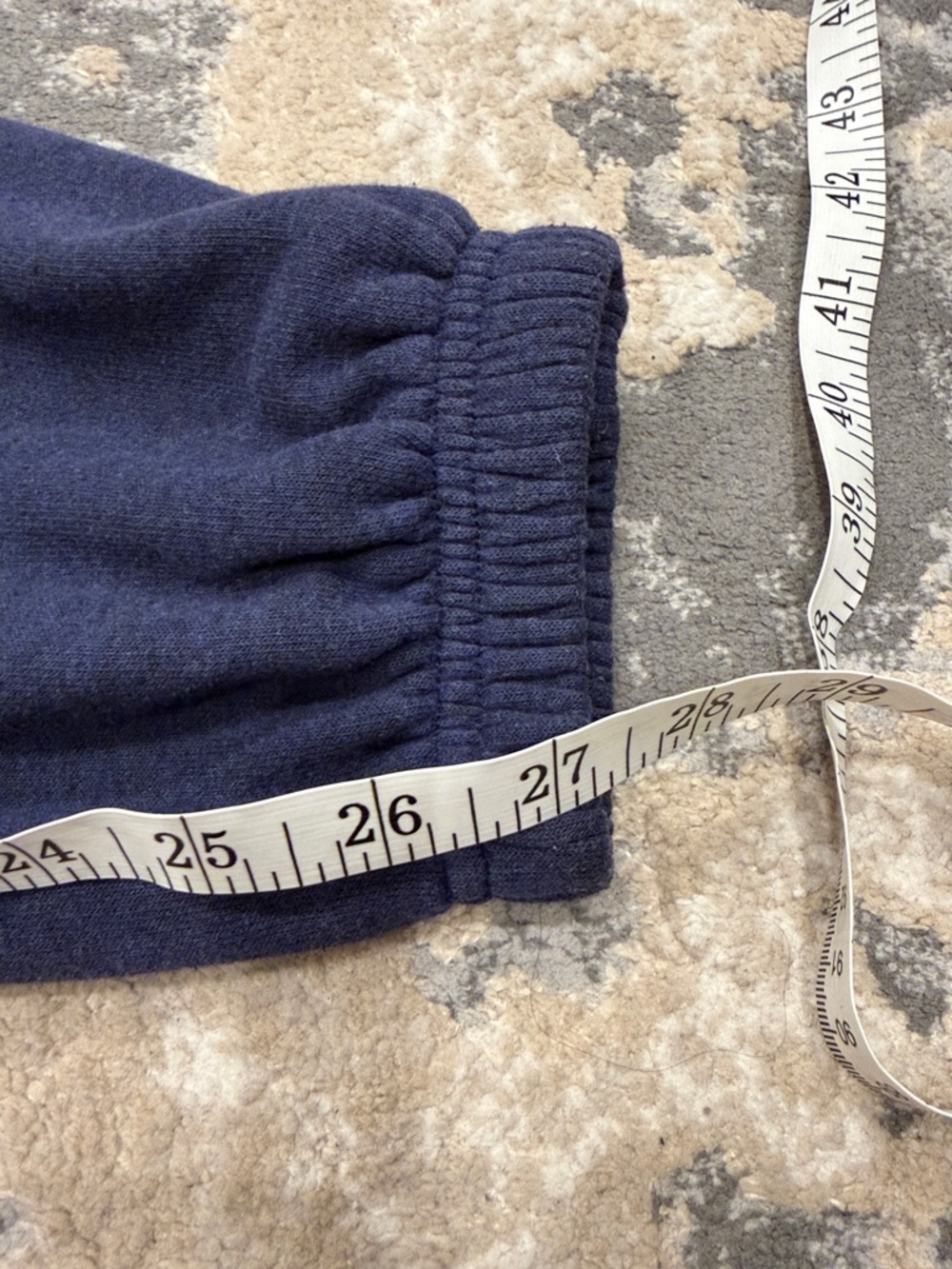 Aviator Nation Rainbow Stitch Sweatpants ~ Navy Size Small - Picture 10 of 14